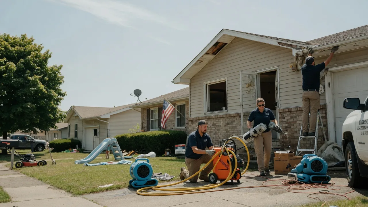 Water Damage Restoration in Urbana, IL near me